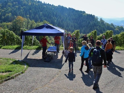 Verpflegungsstation der Trachtenkapelle Ringelbach