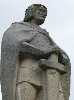 Detail Kriegerdenkmal an der Kirche